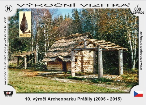 Výroční turistická vizitka 10 let Archeoparku Prášily