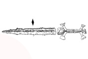Kyšice - Velitelský mečík